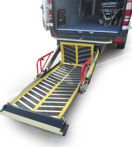 Подъемная платформа для носилок - Access™ Stretcher Cassette - Mobility Networks - установленная на транспортном средстве