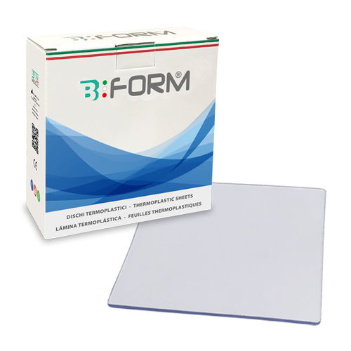 Стоматологический материал из термопластика - B-FORM® DUAL LAMINATE - BART MEDICAL S.R.L. - из ЭВА / для терапевтических желобов