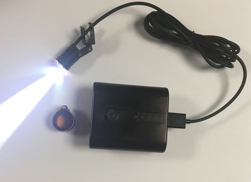 Хирургический налобный осветитель - Eclipse Loupes and Products - LED / с заряжаемым аккумулятором / для бинокулярной лупы