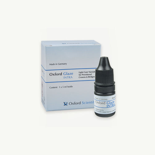 Стоматологический материал лак - GLAZE INTRA - First Scientific Dental Materials GmbH - для зубных мостов / для зубных коронок / временный