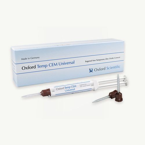 Стоматологический адгезив для зубных мостов - TEMP CEM  - First Scientific Dental Materials GmbH - для зубных коронок / временный
