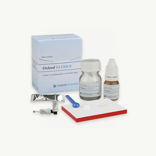 Стоматологический адгезив для восстановления зубов - GI CEM X - First Scientific Dental Materials GmbH - стеклоиономер