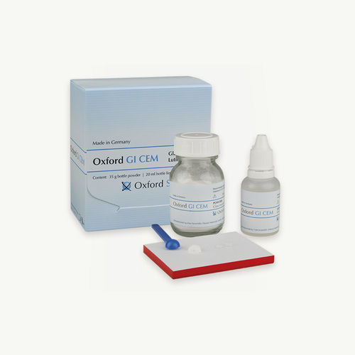 Стоматологический адгезив для восстановления зубов - GI CEM - First Scientific Dental Materials GmbH - стеклоиономер / с химическим сцеплением