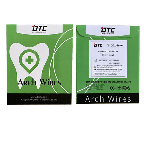 Прямоугольная ортодонтическая нить - C121  - Hangzhou DTC Medical Apparatus - круглая / NiTi