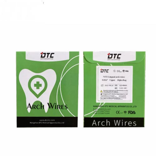 Прямоугольная ортодонтическая нить - Hangzhou DTC Medical Apparatus - круглая / из титана / NiTi