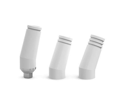 Абатмент с переменным вращением - TX30&reg; - Ziacom Medical - кальцинирующий / из хромированного кобальта / внутренний