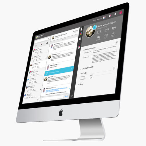 Программное обеспечение для управления данными - One Drop | Professional  - Informed Data Systems - для обучения / для дистанционного контроля диабета / с данными из интернета