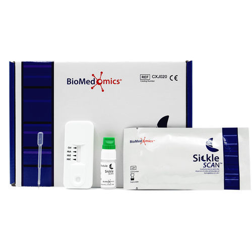 Экспресс-тест на дрепаноцитоз - Sickle SCAN® - BioMedomics, Inc. - для гемоглобина / гены / крови