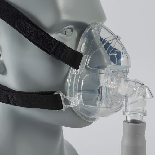Маска для искусственной вентиляции CPAP - 1601 - D.C. Medical - из силикона / регулируемая