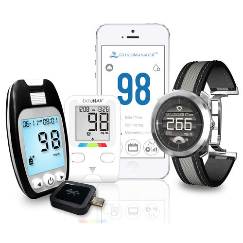 Программное обеспечение для лечения диабета - EASYMAX® BGM - EasyMax® Diabetes Care - для мониторинга / медицинское / для обслуживания пациентов на дому