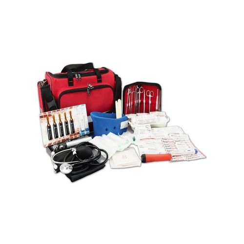 Медицинский набор для первой помощи - FP 04.111 - FIRSTPLUS - FIRST AID KITS - с перчаткой / стерильный