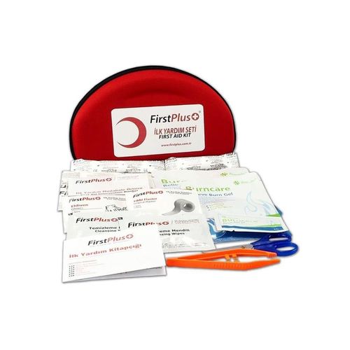 Медицинский набор для первой помощи - FP 08.103 - FIRSTPLUS - FIRST AID KITS - против ожогов / с перчаткой / стерильный