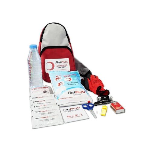 Медицинский набор для первой помощи - FP 09.101 - FIRSTPLUS - FIRST AID KITS - с перчаткой / стерильный