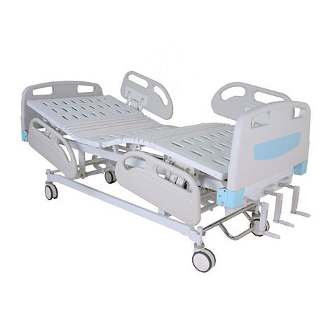 Кровать для больниц - KJW-S303PZR - Guangdong Kareway Medical Technology - ручная / с регулируемой высотой / с системой блокировки колес