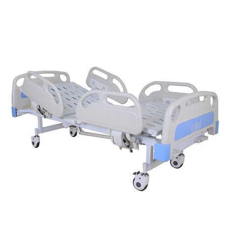 Кровать для больниц - KJW-S235PN - Guangdong Kareway Medical Technology - ручная / с фиксированной высотой / с системой блокировки колес