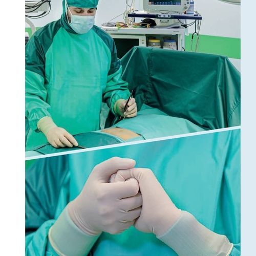 Хирургический халат унисекс - HIGH PERFORMANCE, 3L+Medical Microfiber - Pluritex