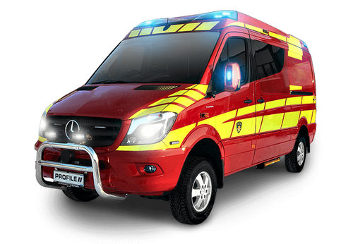 Спасательный передвижной медицинский пункт - Profile Vehicles - фургон