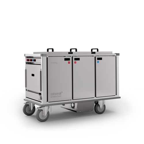 Тележка для больниц - evodry - Rational Production Srl - служебная / для подачи пищи / мобильная