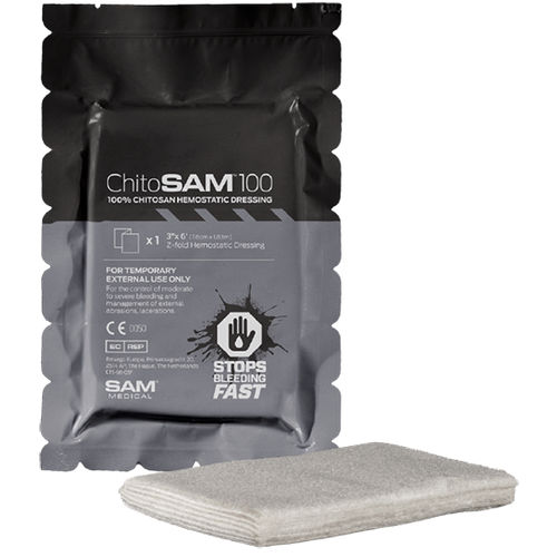 Нетканая повязка для защиты кожи - CT100 series - Sam Medical Products - гемостатическая