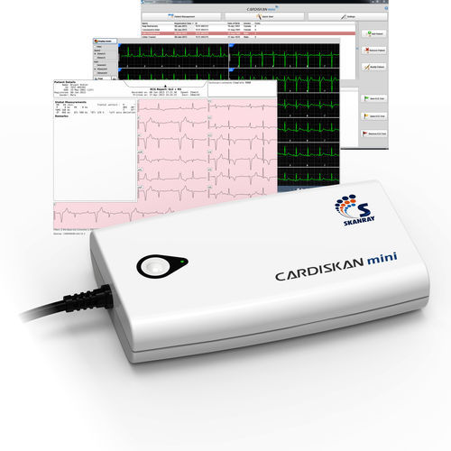 Электрокардиограф для спокойного состояния - CardiSKAN mini - Skanray Technologies - 12 каналов / для ПК / с принтером