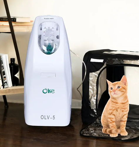 Концентратор кислорода для обслуживания пациентов на дому - OLV-5 - Zhengzhou Olive Electronic Technology - ветеринарный / переносной / PSA