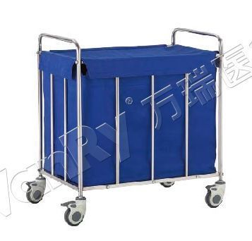 Грязная тележка с мешками - E-46 - Hebei Vanry Medical Devices Co., Ltd. - медицинская / для больниц / транспортная