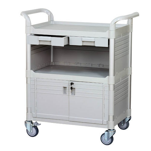 Медицинская тележка - DTG-3KD1 - Dony Trolley - для медицинских приборов / для лабораторных материалов / транспортная