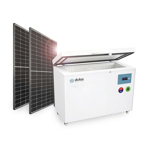 Холодильник для банка крови - VC200SDD-B - Dulas Limited - горизонтальный / на роликах / 1 дверца