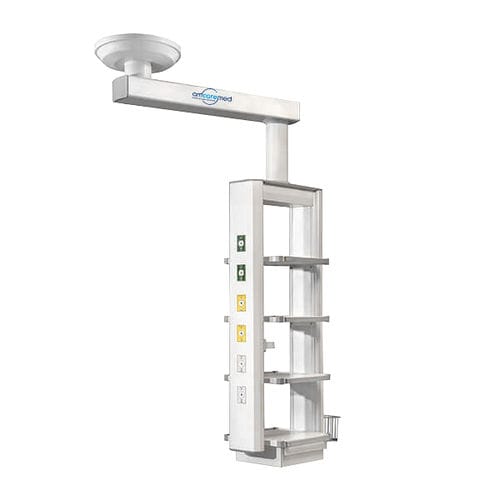 Потолочный медицинская консоль - MF-S-800 - AMCAREMED TECHNOLOGY - для операционной / для эндоскопии / с простой консолью