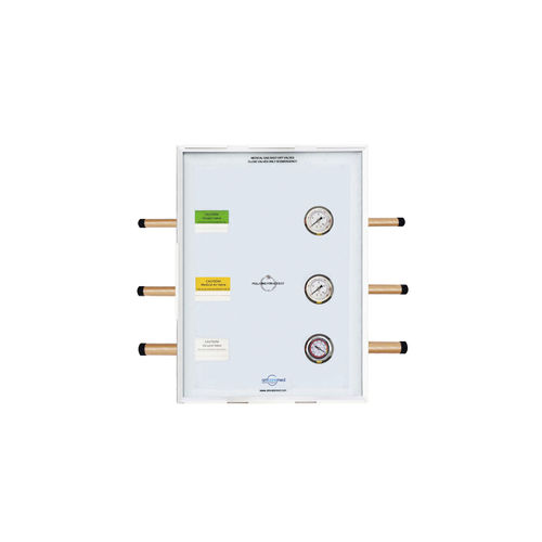 Клапан для медицинских газов - AM-ZV - AMCAREMED TECHNOLOGY - из нержавеющей стали / высокое давление