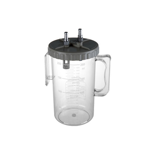 Аспирационная банка для биологических жидкостей - SJ-2L - AMCAREMED TECHNOLOGY - из поликарбоната / автоклавируемый