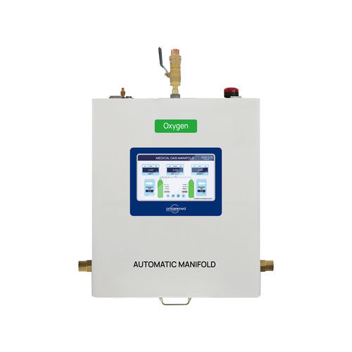 Манифольд для медицинских газов - AM-200DX - AMCAREMED TECHNOLOGY - автоматический / для непрерывной подачи / для обеспечения безопасности