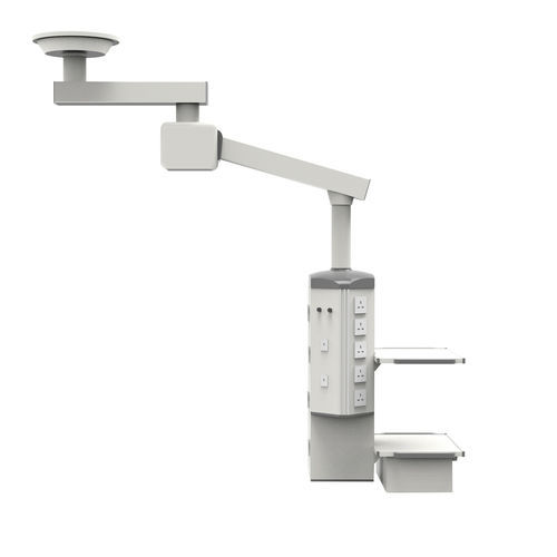 Механизированный медицинская консоль - PWM 200 - AMCAREMED TECHNOLOGY - потолочный / для операционной / шарнирный