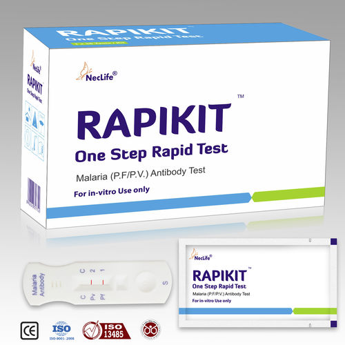 Экспресс-тест на малярию - Malaria (Pf/Pv) Test - Nectar Lifesciences - цельной крови / путем иммуноанализа с помощью флуоресценции