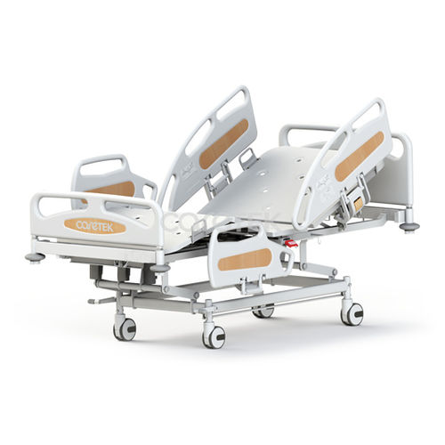 Медицинская кровать - M420-33 - Caretek Medical - ручная / с регулируемой высотой / на роликах