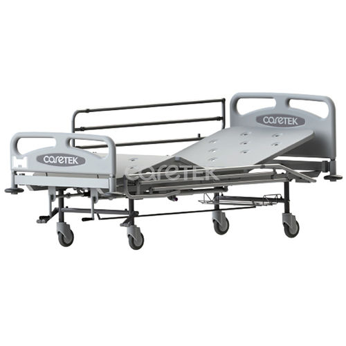 Медицинская кровать - B400-88 - Caretek Medical - ручная / с фиксированной высотой / на роликах