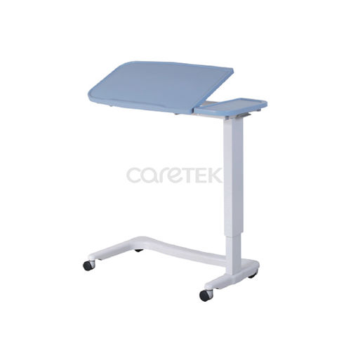 Прикроватный столик с регулируемой высотой - MT210  - Caretek Medical - наклонный / на роликах / с ручным приводом