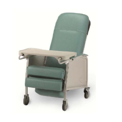 Наклонное кресло для отдыха - IH6074A - Caretek Medical - с ручным управлением / на роликах / с опорой для голеней