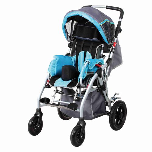 Коляска для детей-инвалидов - BUGGY YK8001 - INTCO Medical - складная / с гибким подголовником / с регулируемым сидением