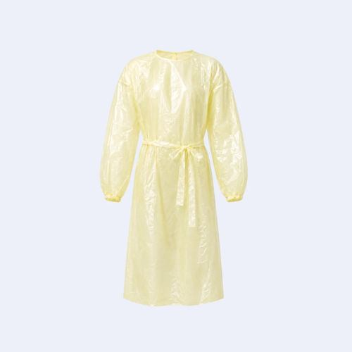 Хирургический халат для женщин - INTCO Medical - L / XL / из полиэтилена