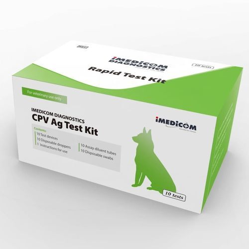 Набор для теста на инфекционные заболевания - IMEDICOM - для собак / на антигены / на парвовирус собак