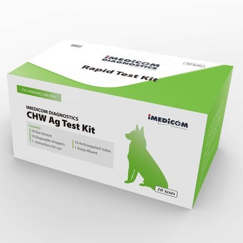 Набор для теста на инфекционные заболевания - IMEDICOM - для собак / на антигены / на дирофилярий