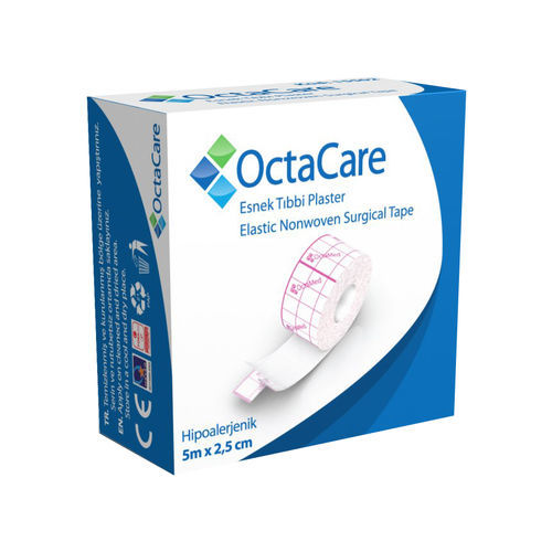 Эластичная хирургическая лента - 15502 - OctaMed Healthcare Products - нетканая / гипоаллергенная