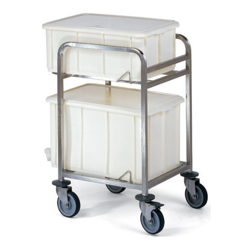 Медицинская тележка - 2 220 39 18 - PCM HABILCLASS - Medi.Caddie® - для принадлежностей операционного стола / для хранения / из нержавеющей стали