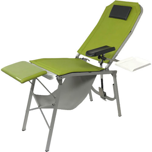 Ручное кресло для забора крови - LONGCHAIR COMPACT - STRUB GMBH - 2 секции / Тренделенбург / складное