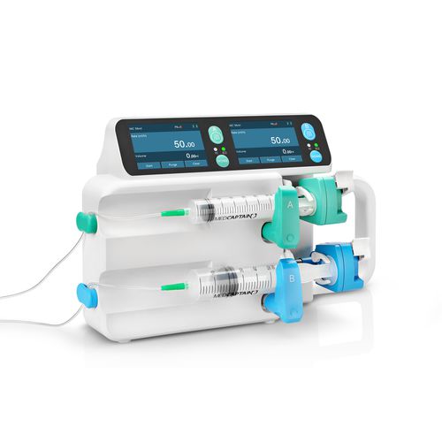 Инфузионный насос 2 канала - SYS-52 - Medcaptain Medical Technology - объемный