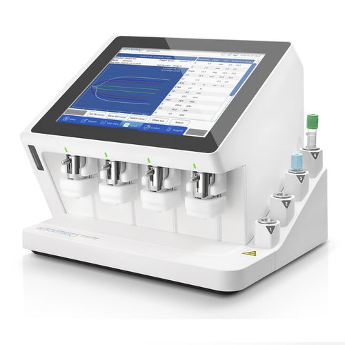 Автоматизированный тромбоэластограф - Haema T4 - Medcaptain Medical Technology - 4 канала / для коагуляции / фибриноген