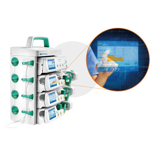 Многоканальный инфузионный насос - HP TCI - Medcaptain Medical Technology - объемный