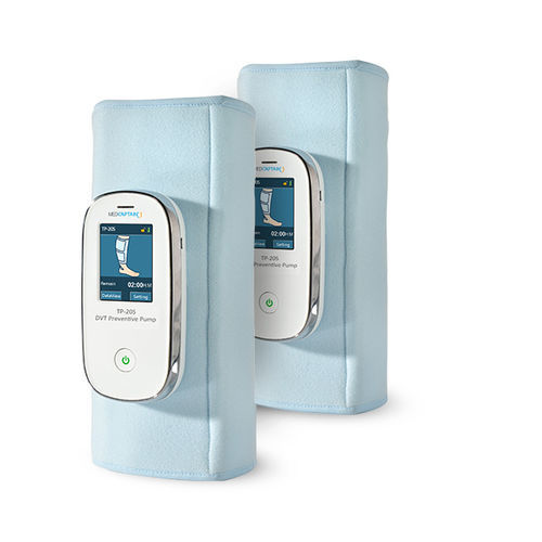 Аппарат для прессотерапии ног - TP-20S - Medcaptain Medical Technology - закрепляемый на теле