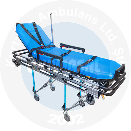 Тележка-каталка для трансфера пациента - KS002  - KURTARAN AMBULANS - для машин скорой помощи / ручная / с регулируемой высотой